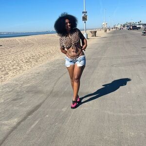 Dolce Gabbana leopard print front tie blouse